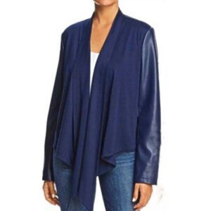 Bagatelle Blue Open Front Jacket Small NWT